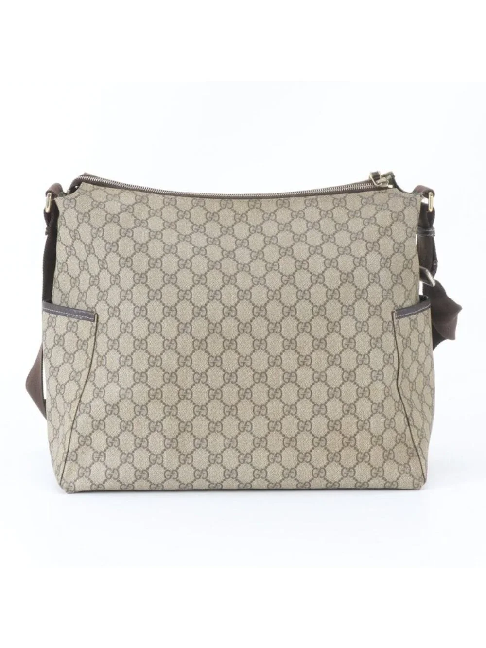 Gucci GG Supreme Leather Shoulder Bag Crossbody Messenger Business